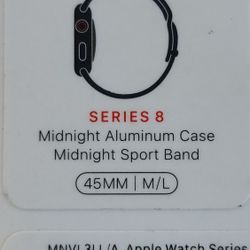 Brand New Open Box Apple Watch Series 8 45 Mm
