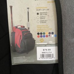 Demarini Softball Bag