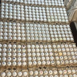 Various Titleist Golf Balls