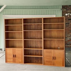 Mid Century Teak Wall Unit 
