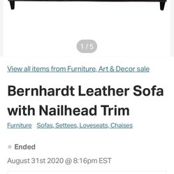 Black Leather Couch – Comfortable & Stylish