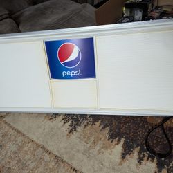 Pepsi Concession Sign 