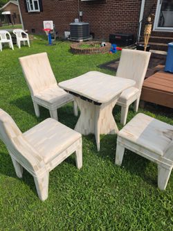 Table and chairs