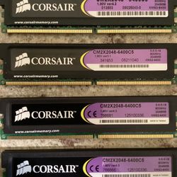 Corsair CM2X2048-6400C5 XMS2 2GB (1x2GB) DDR2 800 MHz (PC2 6400) Desktop Memory