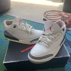 Jordan 3 White Cement