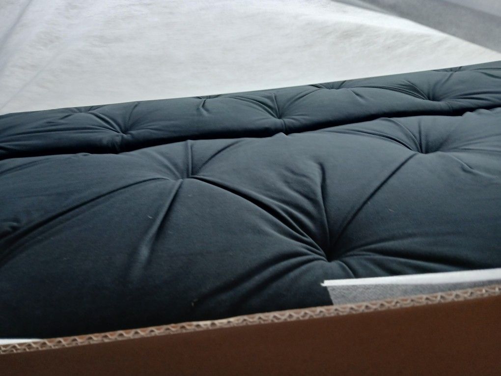 New Sofa-to-Bed Evolution: 66" Black Velvet Sofa Bed Transforms Seamlessly.