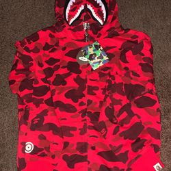 Bape Zip Up Sweater