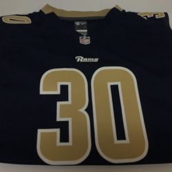 NFL Nike Women’s XL St. Louis Rams Todd Gurley II #30 Jersey Championship Sunday Rams Vs Seahawks 
