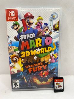 Super Mario 3d WORLD + Bowser's Fury - Nintendo Switch in box