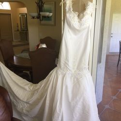 Wedding dress size 14