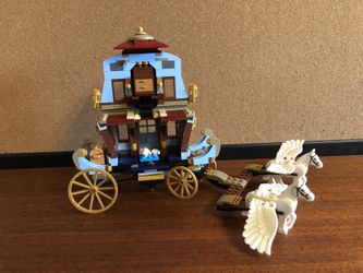 Beauxbatons' Carriage: Arrival At Hogwarts