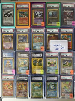 Pokemon Singles And slabs