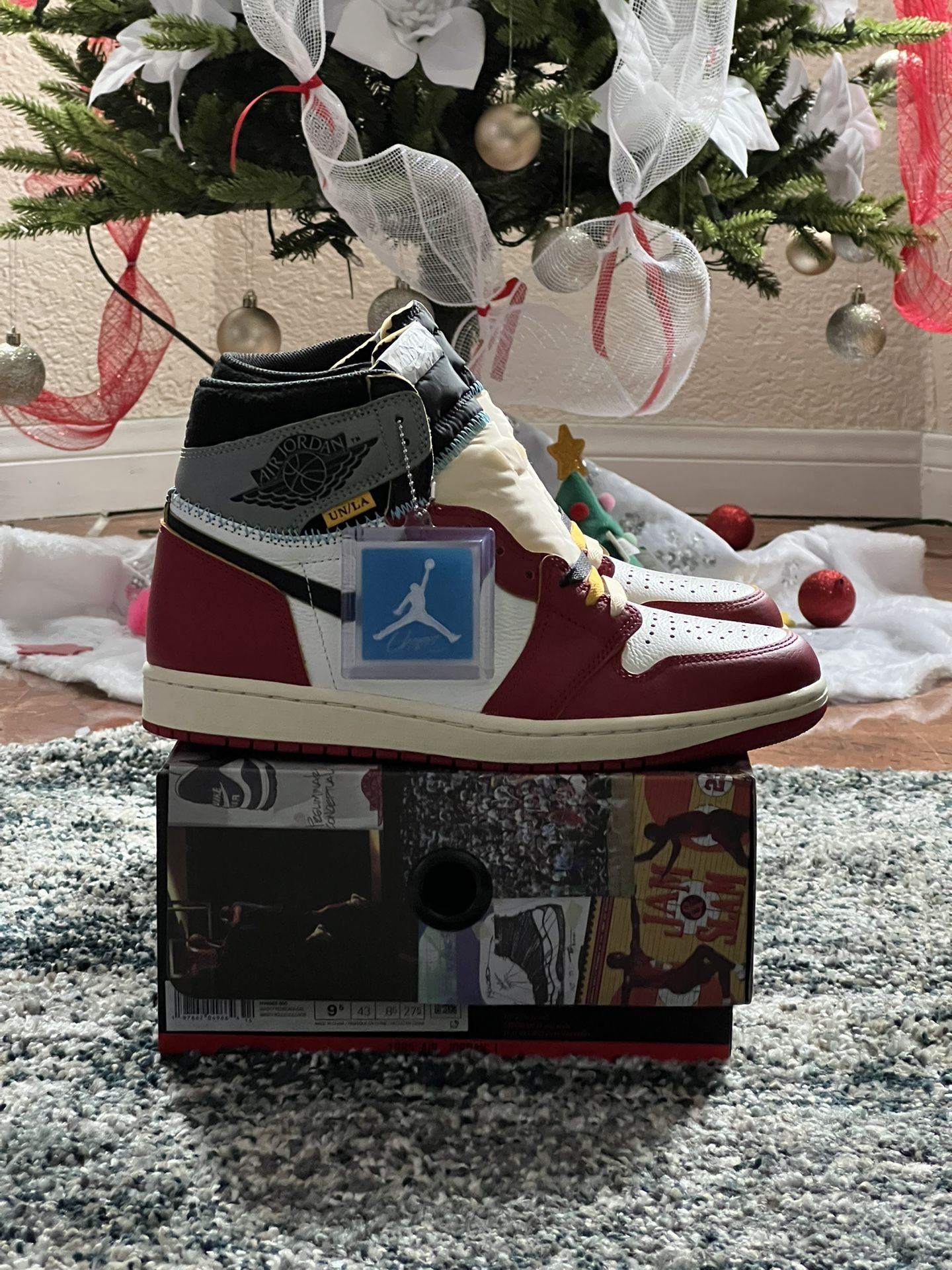 Jordan 1 Retro High OG SP Union LA Chicago Size 9.5 In Men