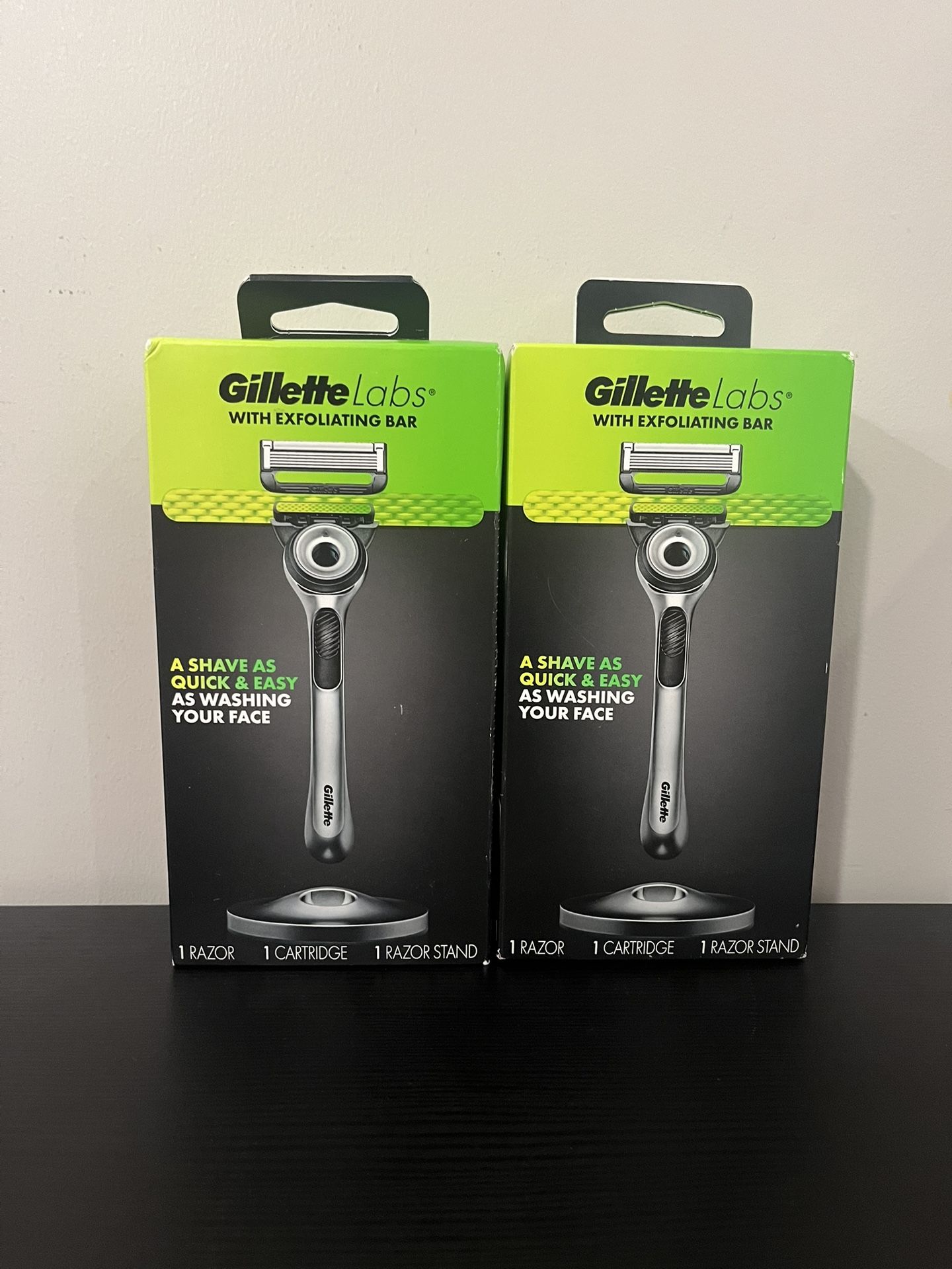 Gillette Labs Mens Razor with Exfoliating Bar, Shaving Kit for Men both for $20