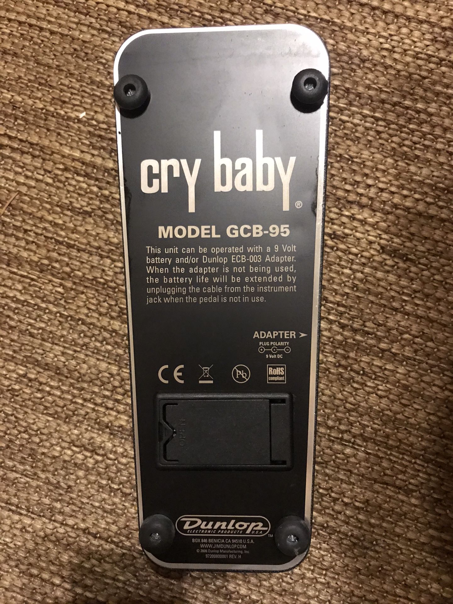 Dunlop GCB-95 Crybaby