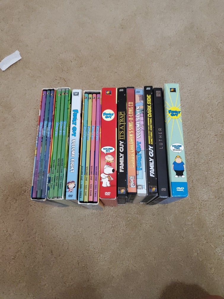 Family Guy Dvds