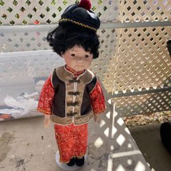ASHTON DRAKE Ming / Mei Mei Porcelain Doll Yolanda Bello 1994 Asian w/ COA