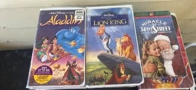 VHS tapes