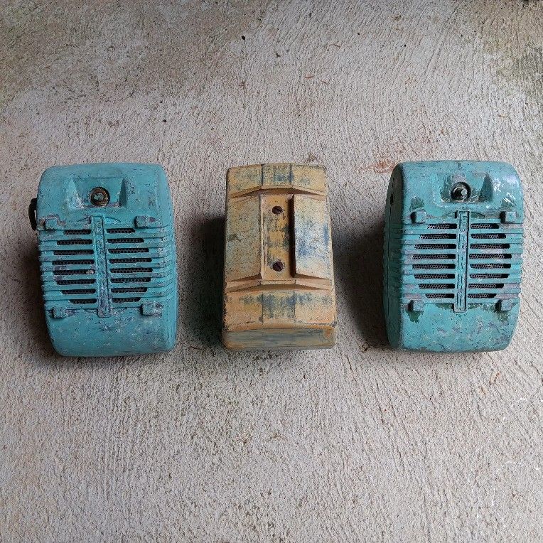 Vintage Original EPRAD Drive-In Speakers/Junction BOX