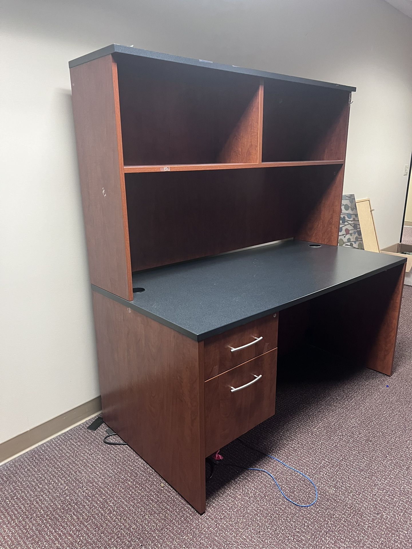 2PC Commercial Office Desk W/ Hutch! $469/EACH 