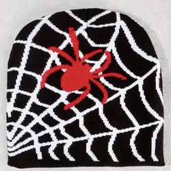 Spider Beanie And Mini Backpack