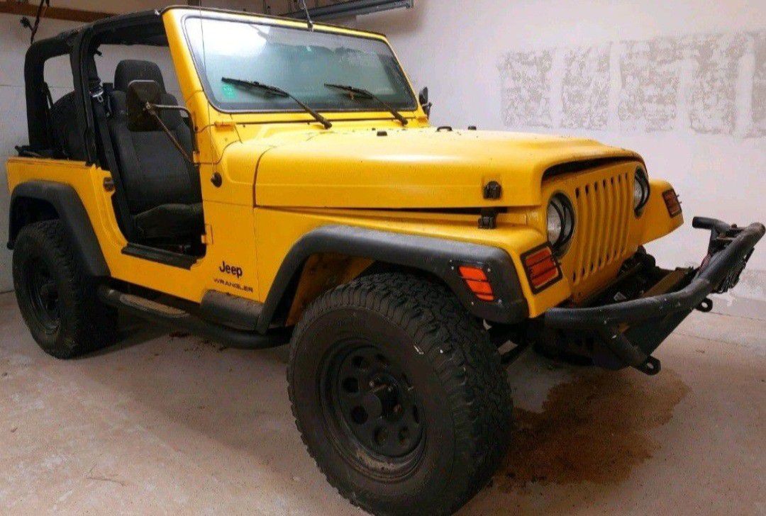 04 JEEP WRANGLER TJ X MODEL ONLY BODY TUB COMPLET WITH TITLE CLEAN 2 OWNER ,ALSO MORE PARTS AVAILABLE 