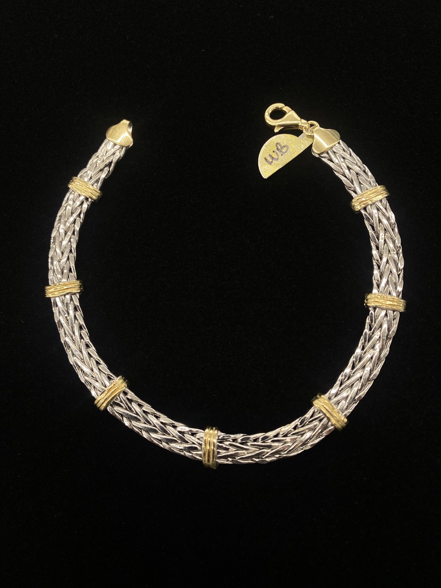 $900 Two Tone Gold Bracelet