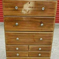Vintage Wood Small / Kids Dresser - FIRM PRICE