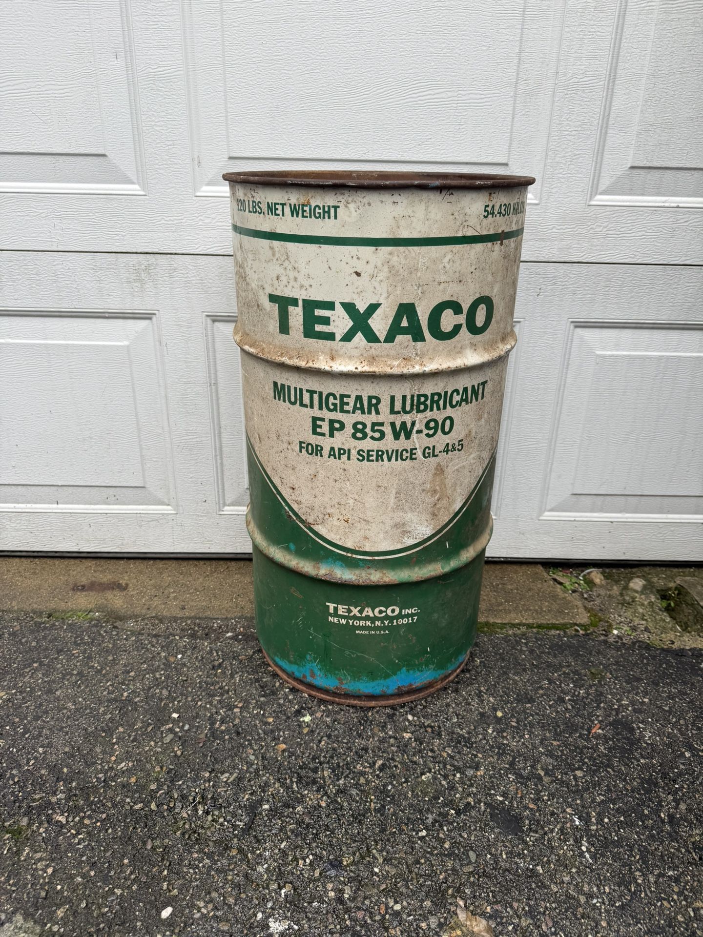 Vintage Texico Advertising Can