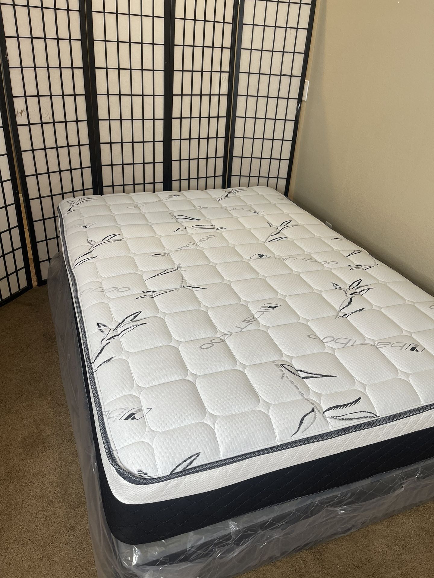 Brand New Twin Pillow Top Mattress And Box Spring 