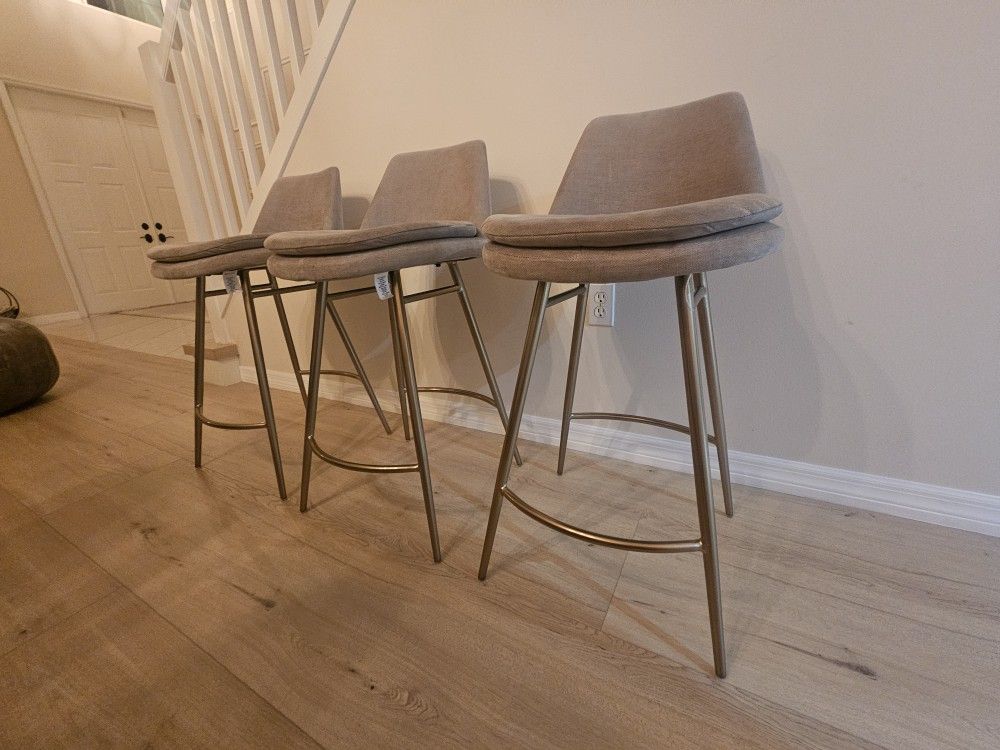 West Elm Finley Bar & Counter Stool ($125 Each)