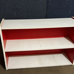 Large red All-Purpose Storage Unit shelf