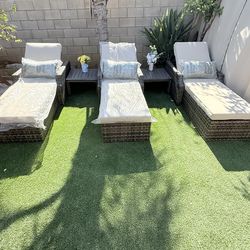 Outdoor longe chairs Sumbrella Fábric