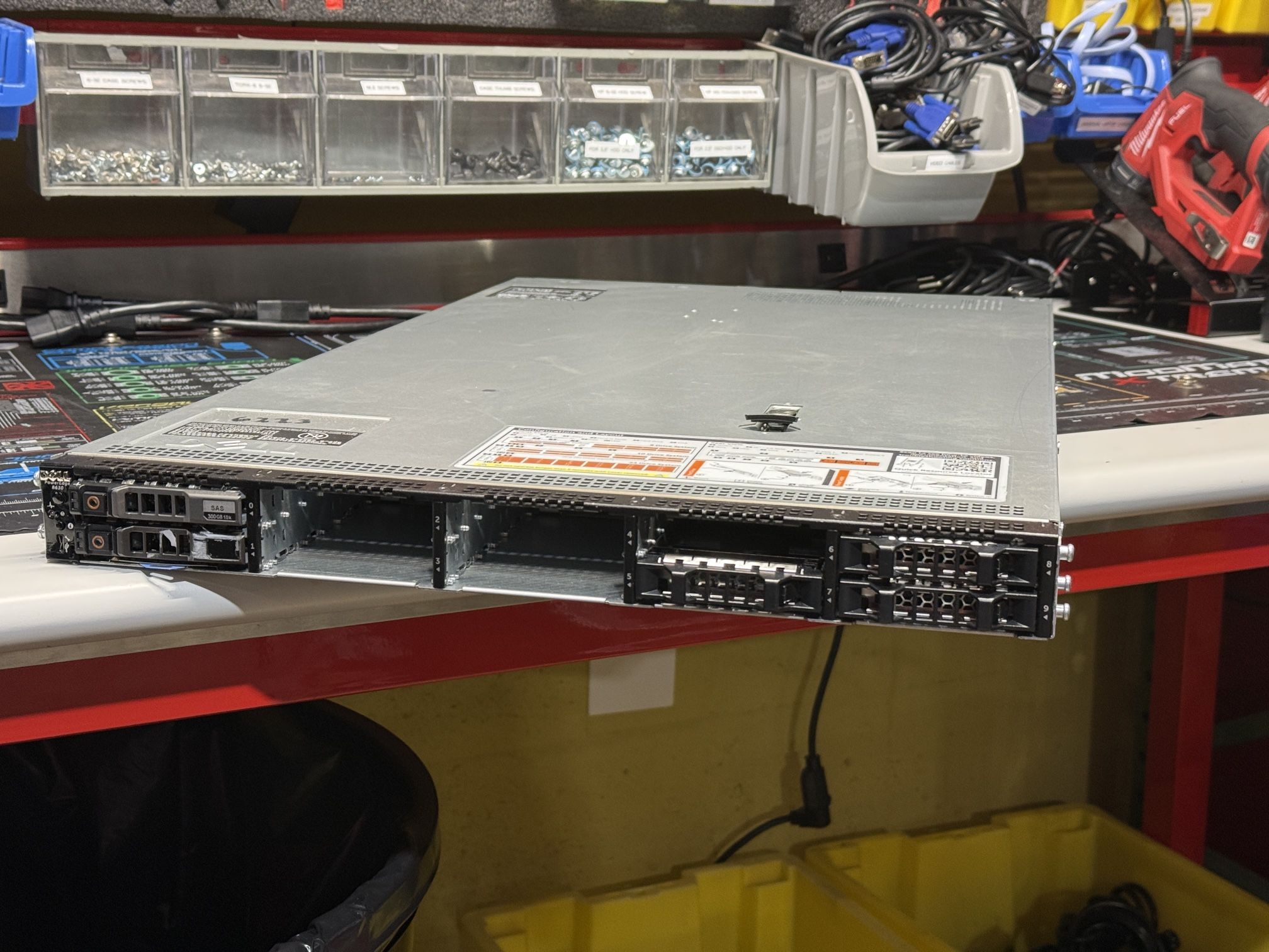Dell R630 1U Rackmount Server | x2 Xeon E5-2620 V4 24GB RAM iDRAC WORKING