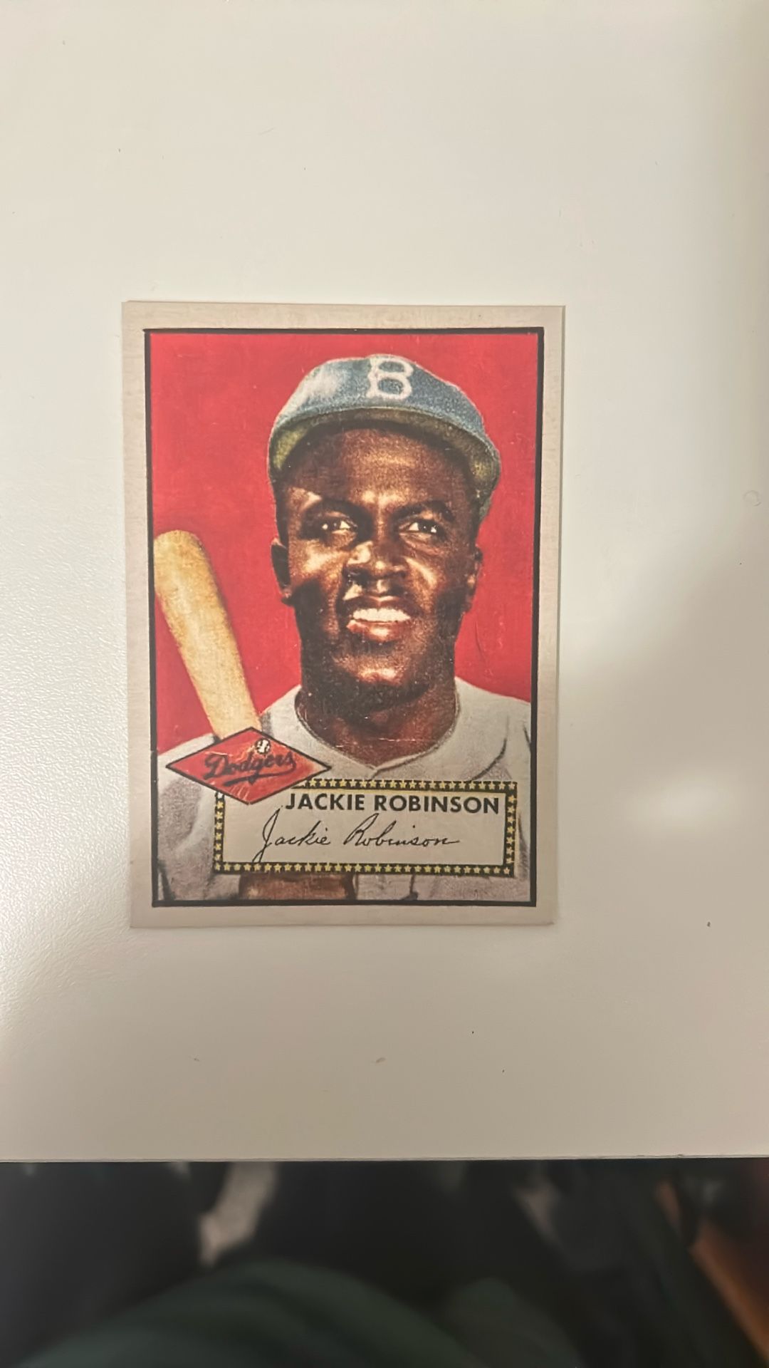 1952 Topps Jackie Robinson