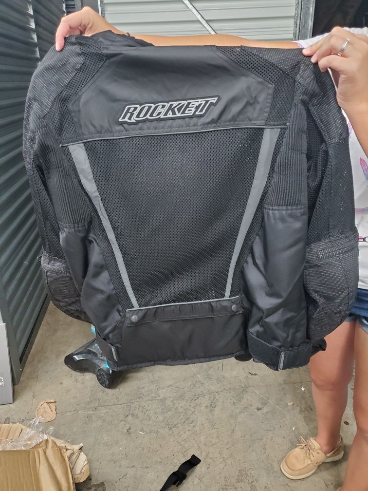 Joe Rocket protective motorcycle jacket with Reflectors