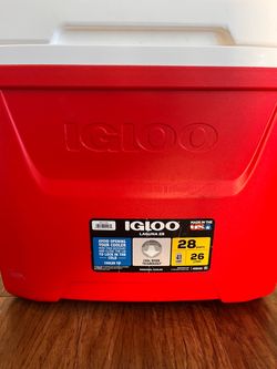 Igloo Laguna 28 Qt Cooler Red