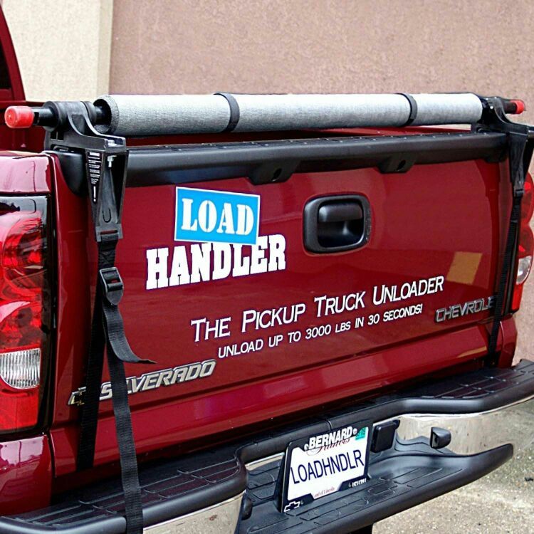 Truck bed load handler