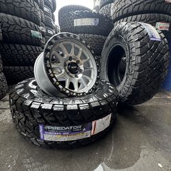 17” MVX OFF ROAD AND 285/70/17 predator AT package deal