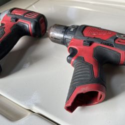 Milwaukee Impact and Drill 