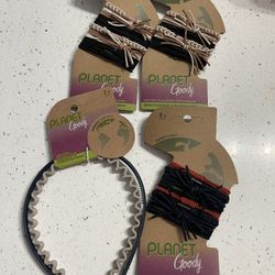 Planet Goody Hair Ties Headbands New