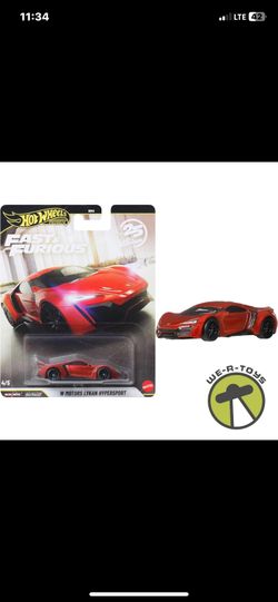 Hot Wheels 2026 Fast & Furious 25th Anniversary W Motors Lykan Hypersport
