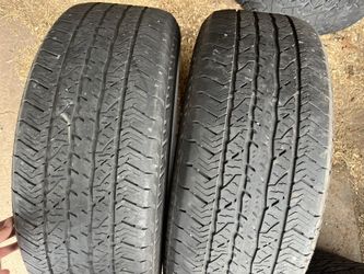 MATCHING PAIR OF 20 INCH HANKOOK DYNAPRO AT2 TIRES