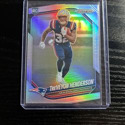 treveyon henderson silver prizm 