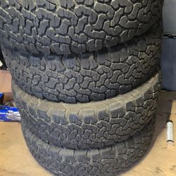 BF Goodrich All Terrain  235 75r15 