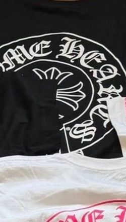 Chrome Hearts Black White Logo Tee