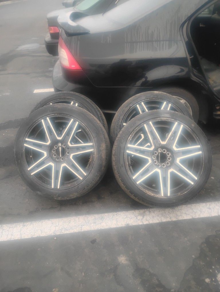 20 Inch Rims And Tires for Sale in Bakersfield, CA - OfferUp