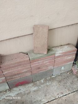 2 x 6 flat pavers or step stone