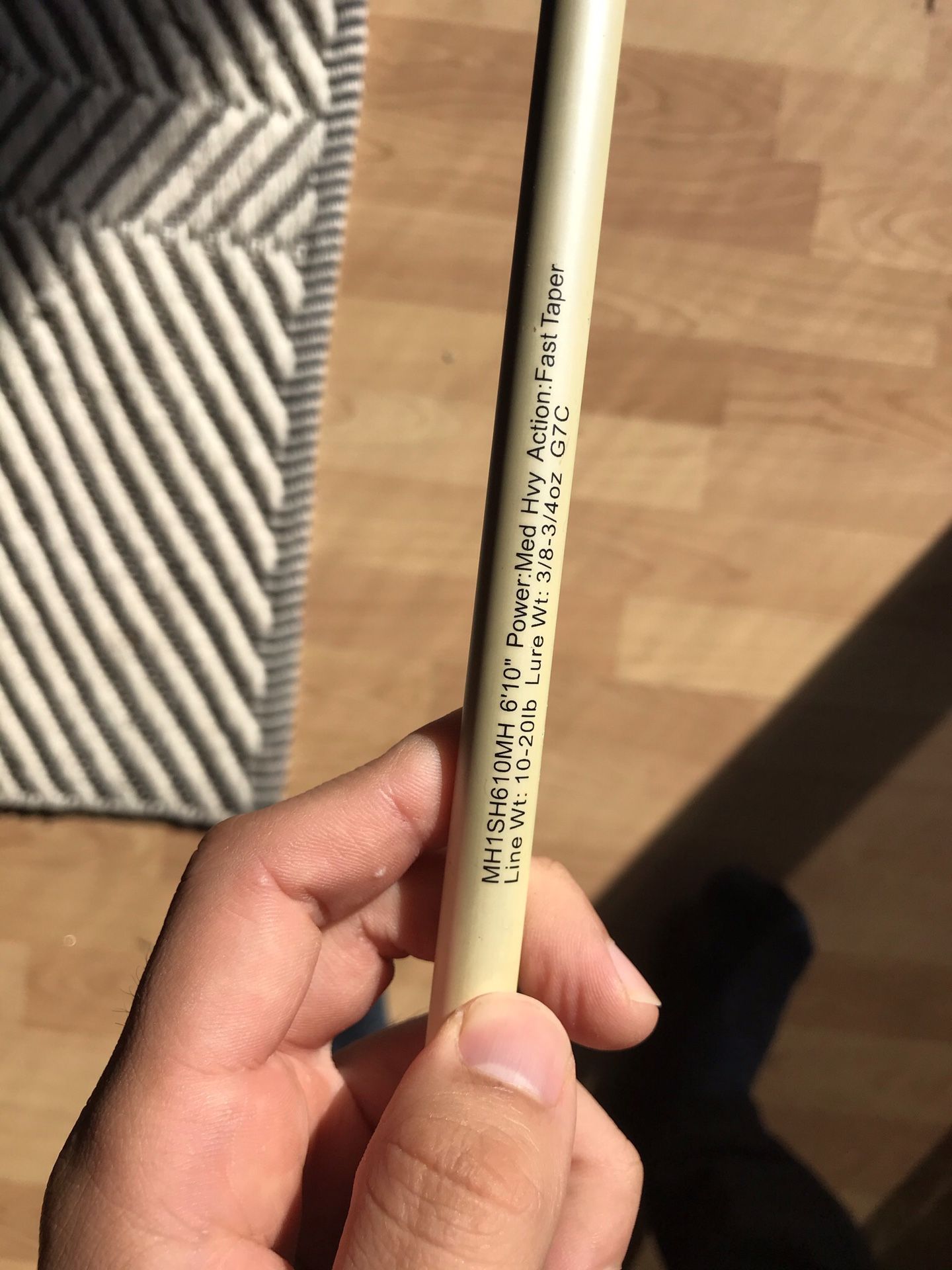 Lews Mach 1 bait casting rod medium heavy