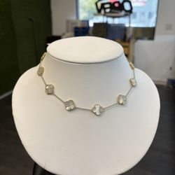 10kt Mother Of Pearl Chain 